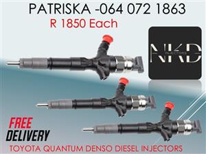 TOYOTA QUANTUM DIESEL INJECTORS FOR SALE