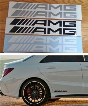 Mercedes AMG lower side stickers decals/ vinyl graphics