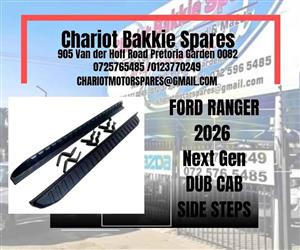 Ford Ranger NEXT GEN 2026 Dubcab Side Steps