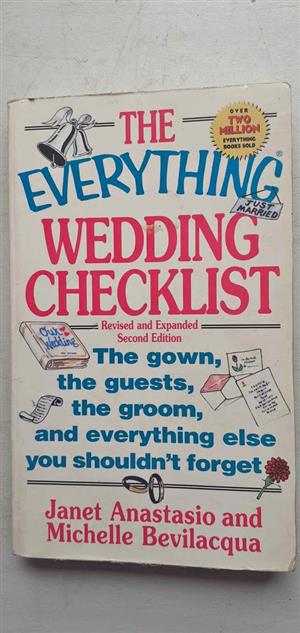 The everything wedding checklist - Janet Anastasio and Michelle Bevilacqua