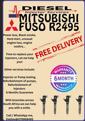 MITSUBISHI FUSO DIESEL INJECTOR SERVICES AVAILABLE 