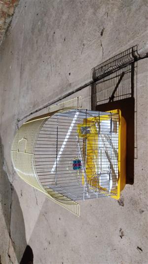 Budgie Cage with Accessories For Sale