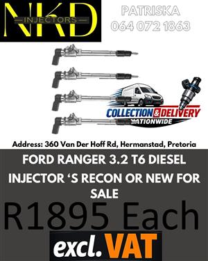 FORD RANGER 3,2 T6 -DIESEL INJECTORS CENTRE 
