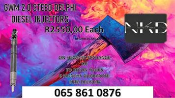 GWM STEED 2.0 DIESEL INJECTORS FOR SALE OR SAME DAY RECON