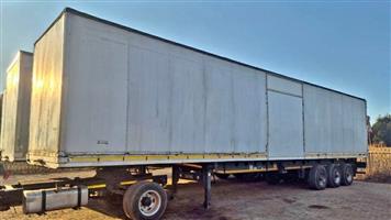2011  AFRIT TRI AXLE BOX TRAILER