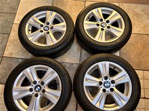 BMW 118i 2008 model original rims(16) run flat tyres