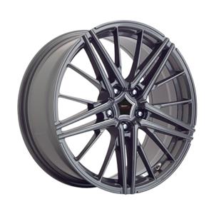 19″ A-Line Ice 5×100 Titanium Flow Forming Alloy Wheels