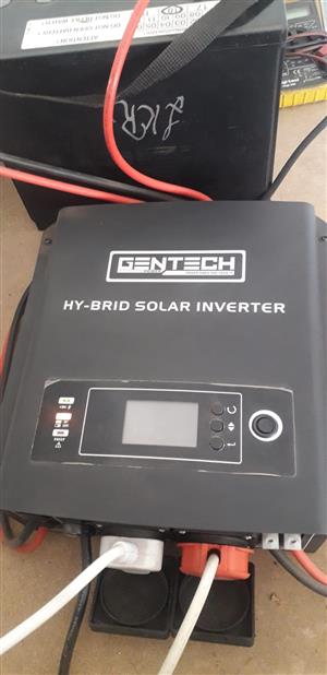 Gentech Hybrid inverter Solar system