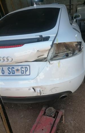 REPAIR AND SPRAY OF BOOT AND BUMPER 