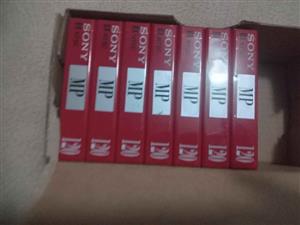 Video 8 cassettes