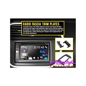 Radio Fascia Trim Plate for VW Golf Mk7 (Double Din)