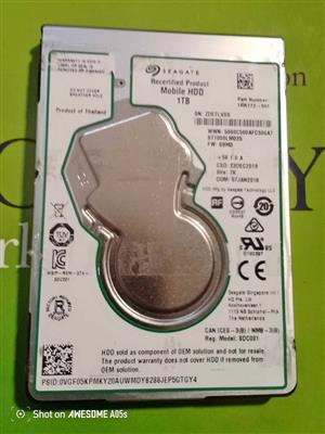 1TB SEAGATE HDD DRIVE (ideal for Windows11)