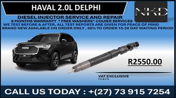 Haval 2.0L Delphi Diesel Injectors 