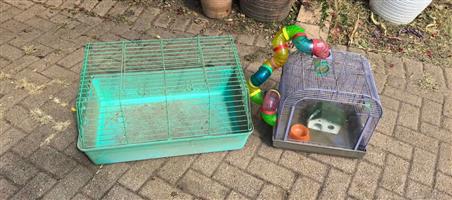 Hamster cages, good condituon