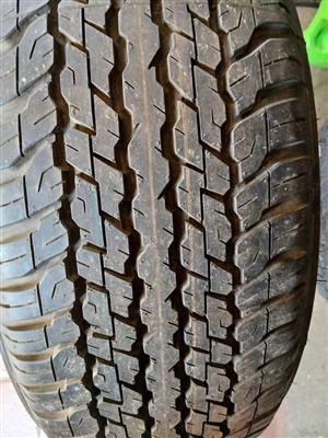 1x 18 New Dunlop Grantrek AT25
