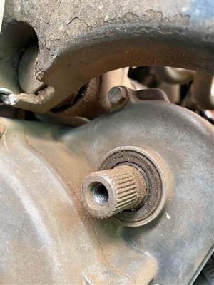 Kickstarter shaft. Yamaha YZ 250/450