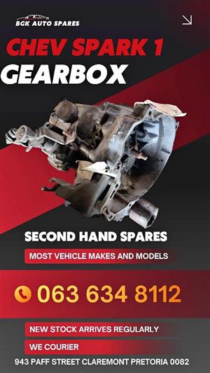 Chev spark 1 gearbox