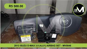 2013 ISUZU D-MAX 3.0 (4JJ1) AIRBAG SET - MV0846
