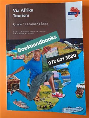 Grade 11 - Via Afrika Tourism - Learner's Book - DJ Brown.