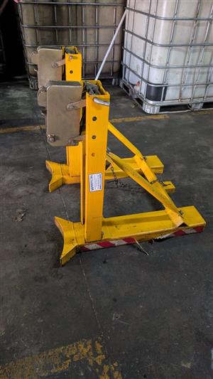 Drum Handling Grab for Forklift - Double Drum