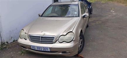 Stripping for spares Mercedes 2003 C180 