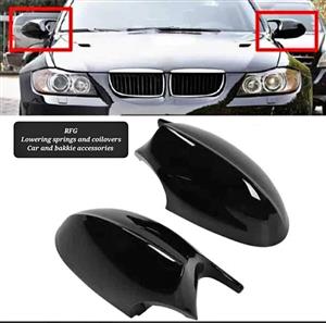 E90 Facelift or Prefacelift M3 style Gloss black  mirror covers