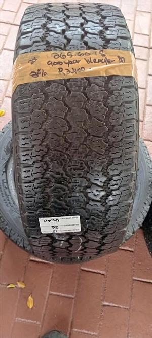 2x Good Year Wrangler AT