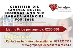 Certified Oil Savings Device Regional Agencies For Sale