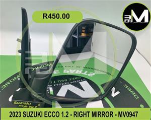 MIRROR - RIGHT - SUZUKI ECCO 1.2 