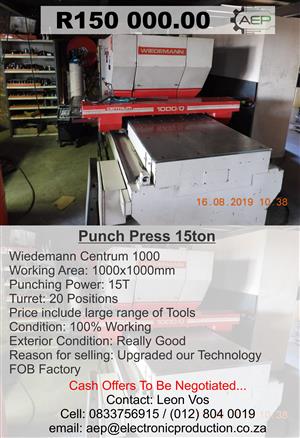 Wiedeman Press /Punch 