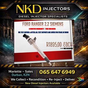 Siemens 2.2 Ford Ranger Diesel Injectors