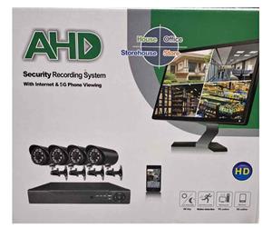 4 Channel Full CCTV DIY KIT (EXCLUDES HARD DRIVE) New with 6 months warranty and FREE DELIVERY