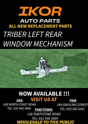 TRIBER LEFT REAR WINDOW MECHANISM