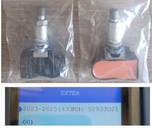 Hyundai Exeter TPMS tyre pressure monitor sensors and valves 