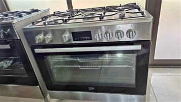 Beko 900mm gas/electric stove