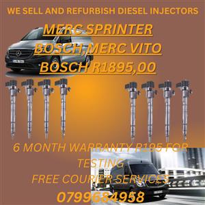 MERC SPRINTER BOSCH/MERC VITO BOSCH DIESEL INJECTOR SERVICES