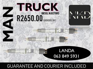 MAN TRUCK DIESEL INJECTORS FOR SALE BLOEMFONTEIN VRYSTAAT 