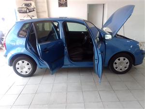 2007 VW POLO BUTCHWA 1.4 MANUAL PETROL SPARE KEY ACCIDENT FREE BLUE COLOR 