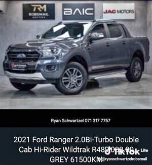 2021 Ford Ranger 2.0Bi-Turbo Double Cab Hi-Rider Wildtrak