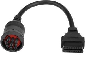 9-Pin to 16-Pin J1939 Truck Diagnostic Adapter – OBD Dynamics