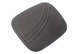 Toyota Hilux 2015 Matt Black Fuel Flap Cover