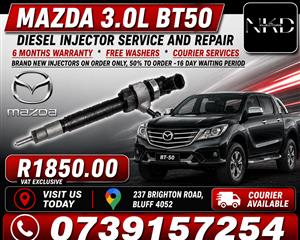 Mazda_3.0L_BT50_Diesel_Injectors_On_Recondition 