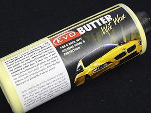 Evo Butter Wet Wax For a deep, wet looking shine and protection