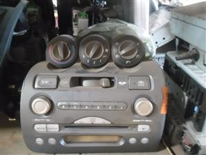 Honda Jazz radio and heater switches for sale 