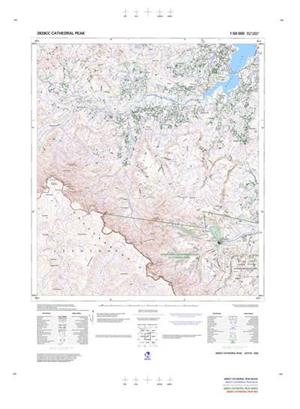 55 x Topographic Maps of the Drakensberg, Magailiesberg and some Eastern Cape.
