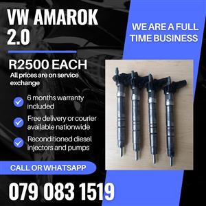 VW AMAROK 2.0 INJECTORS FOR SALE 