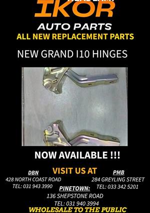 NEW GRAND I10 HINGES