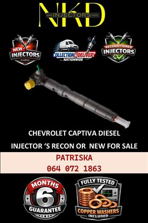 DIESEL INJECTORS - PRICE ON REQUEST - CHEV CAPTIVA 