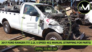 2017 FORD RANGER [T7] 2.2L 5 SPEED 4X2 MANUAL (STRIPPING FOR PARTS) #4 MV0770