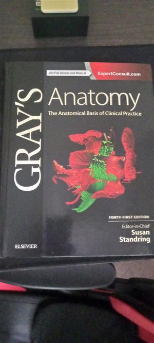 GRAY’S ANATOMY 41st EDITION — UNUSED + ORIGINAL DIGITAL ACCESS CODE